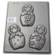 Babushka Dolls Mould 0.6mm - Cafe Supply