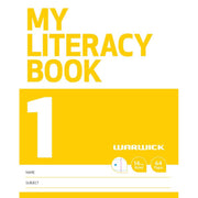 Warwick My Literacy Book 1 14mm Ruled 64 Page - Cafe Supply