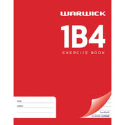 Warwick Exercise Book 1B4 32 Leaf Ruled 7mm 230x180mm - Cafe Supply