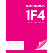 Warwick Exercise Book 1F4 24 Leaf Ruled 12mm 230x180mm - Cafe Supply