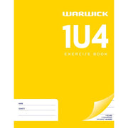 Warwick Exercise Book 1U4 24 Leaf Ruled 2/3 Unruled 1/3 230x180mm - Cafe Supply