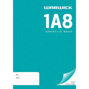 Warwick Exercise Book 1A8 36 Leaf A4 Unruled - Cafe Supply