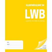 Warwick Learn To Write LWB 32 Leaf Dashed 7mm Ruled 14mm 255x205mm - Cafe Supply