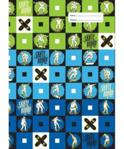 Spencil Skate Paint Book Cover Scrapbook Pack 3 Assorted - Cafe Supply
