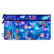 Spencil Coral Garden Pencil Case 340 X 170mm - Cafe Supply