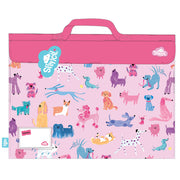 Spencil Doodle Dogs Homework Bag Extra Large 370 x 450mm - Cafe Supply