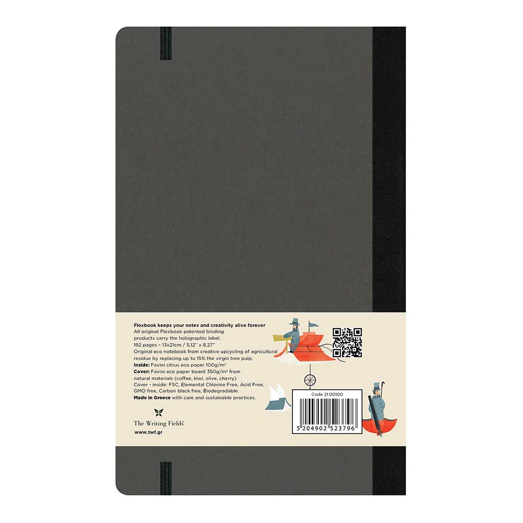 Flexbook Ecosmiles Notebook Medium Ruled Coffee