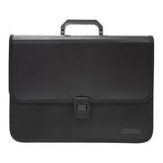 OSC Expanding File 3 Pocket Black