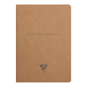 Flying Spirit Sewn Notebook A5 Kraft