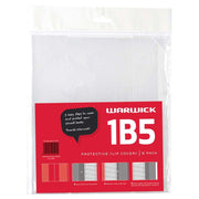 Warwick Bookcover 1B5 Slip 5 Pack - Cafe Supply