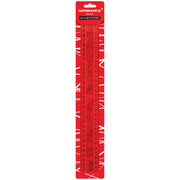 Warwick Ruler Clear 30cm - Cafe Supply