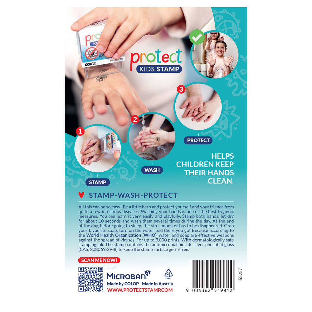 Colop Protect Kids Stamp Microban Printer - Cafe Supply