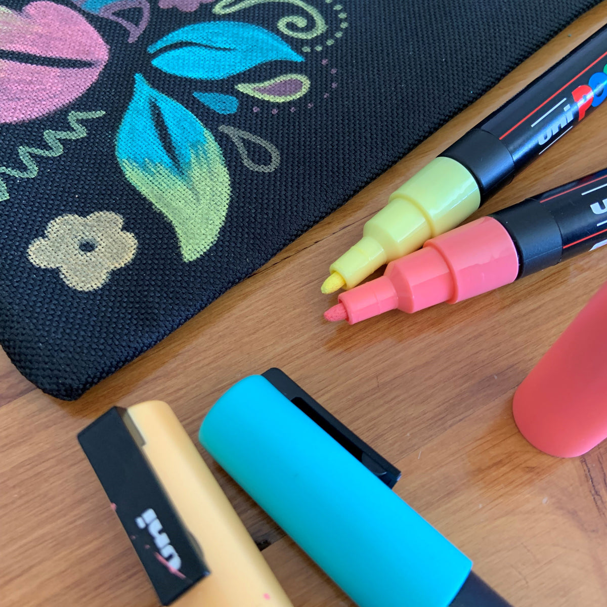 Uni Posca Marker PC-3M Canvas Bag Activity Pack - Cafe Supply