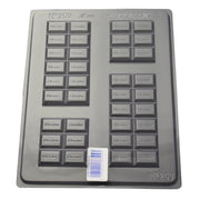 Chocolate Bars #9 Mould 0.6mm - Cafe Supply