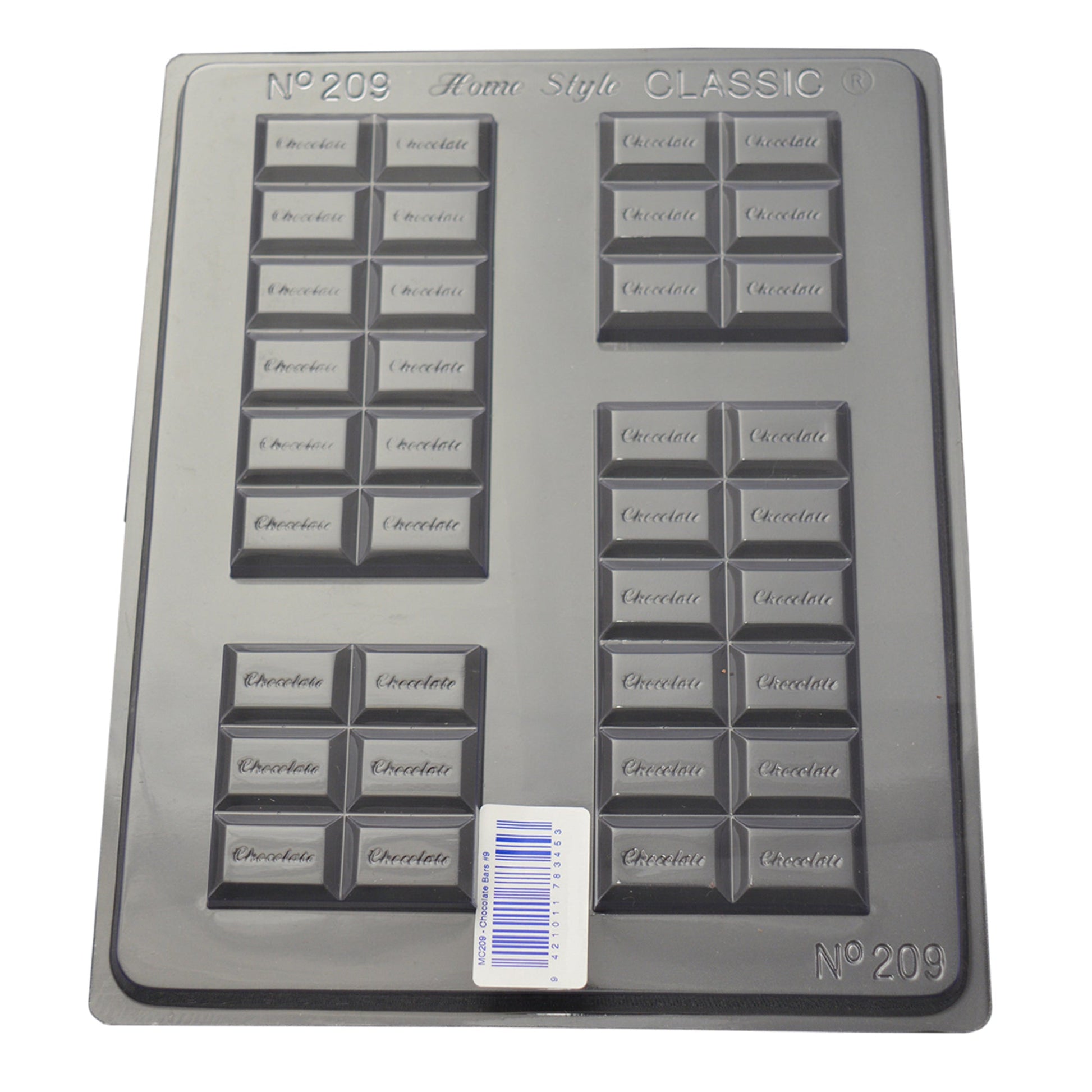 Chocolate Bars #9 Mould 0.6mm - Cafe Supply
