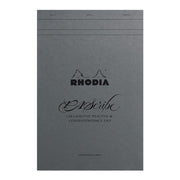 Rhodia PAScribe Calligraphy Maya Grey Pad A4+ Lined