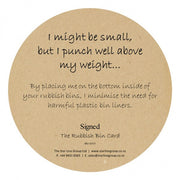 Rubbish Bin Base Card for 205mmDia Bins - Cafe Supply