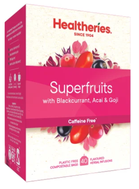 Healtheries Superfruits Tea Bags 40pk