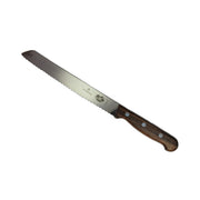 Bread Knife, 21cm (Wooden Handle) - Cafe Supply