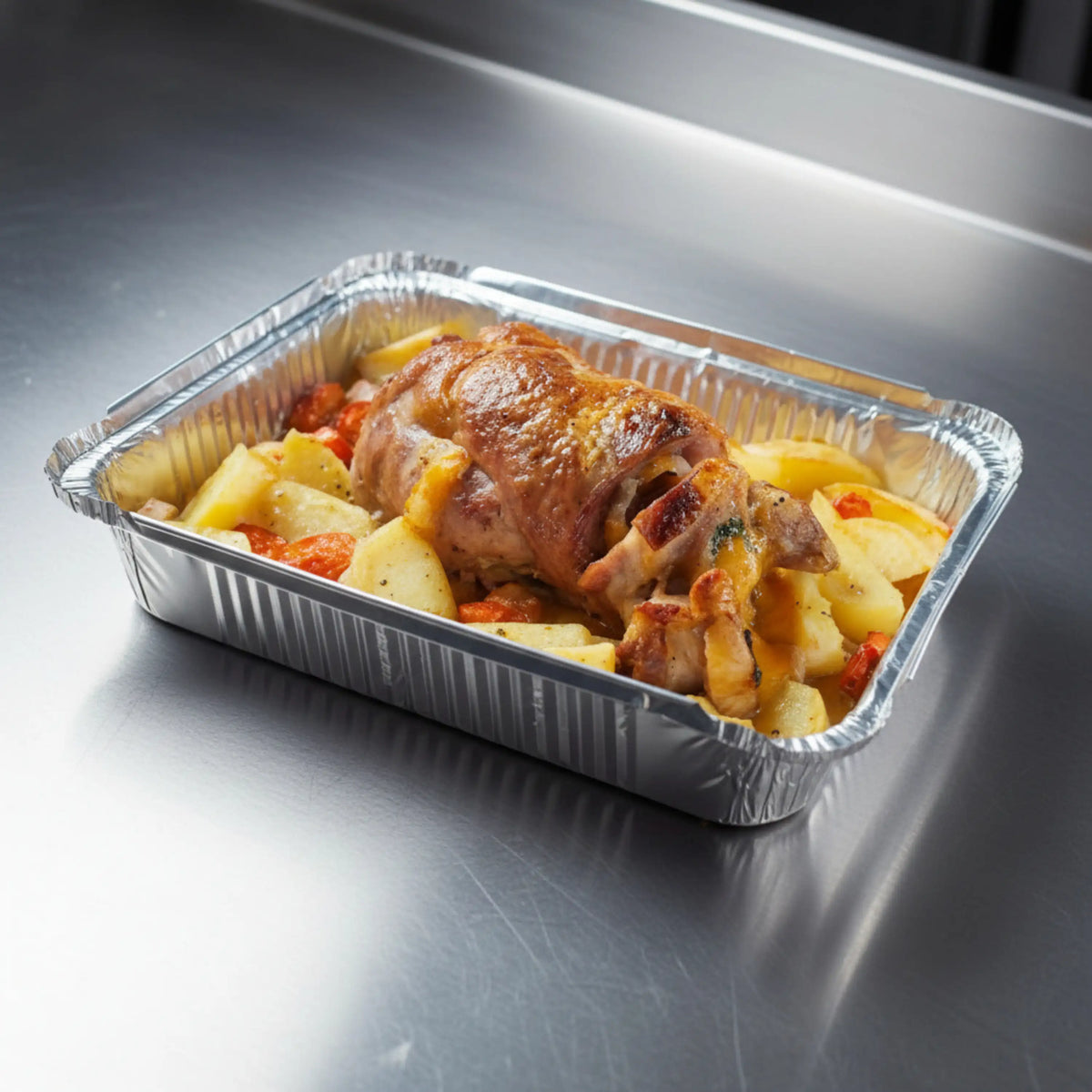 Emperor Rectangle Medium Takeaway with Lid