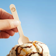 Green Choice Wooden Ice Cream Spoon
