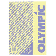 Olympic Pad A4 Legal Yellow Paper 50 Leaf 80gsm - Cafe Supply
