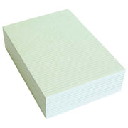 Olympic Topless Pad A4 Green 100 Leaf 80gsm - Cafe Supply