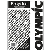 Olympic Topless Pad A4 Recycle 160 Pages 60gsm - Cafe Supply