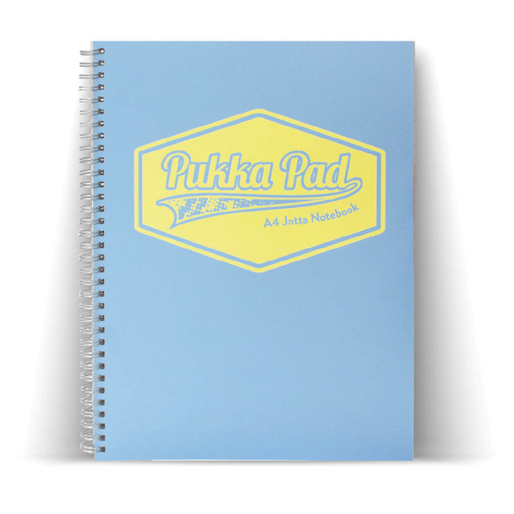 Pukka Notebook Pastel Jotta A4 Blue - Cafe Supply