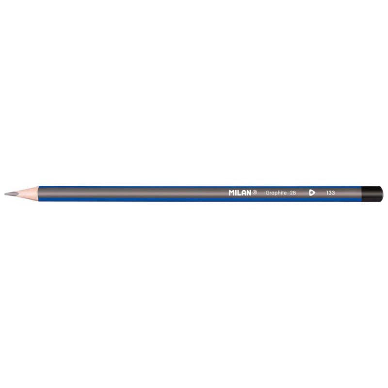 Milan Graphite Pencils 2b Pack 12 Triangular - Cafe Supply