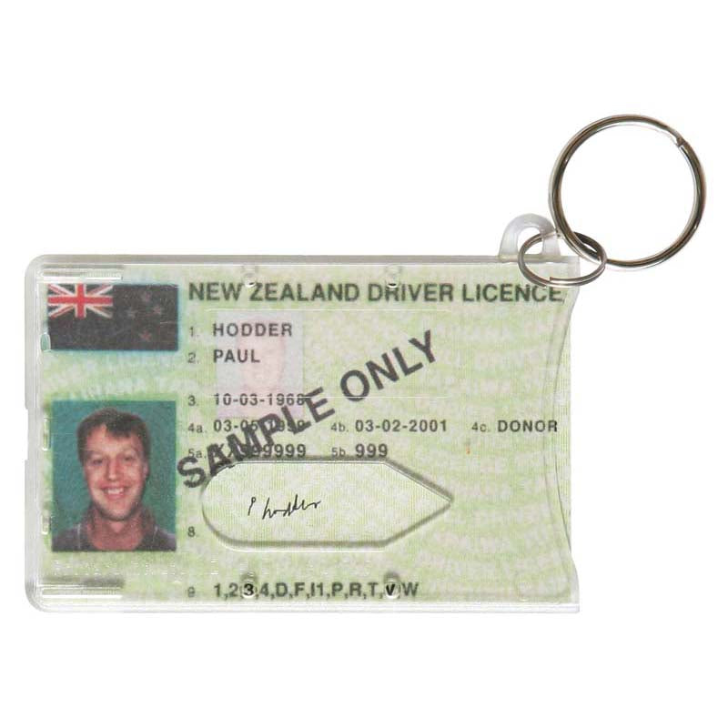 Dixon Key Ring License Holder For NZ Drivers License - Cafe Supply