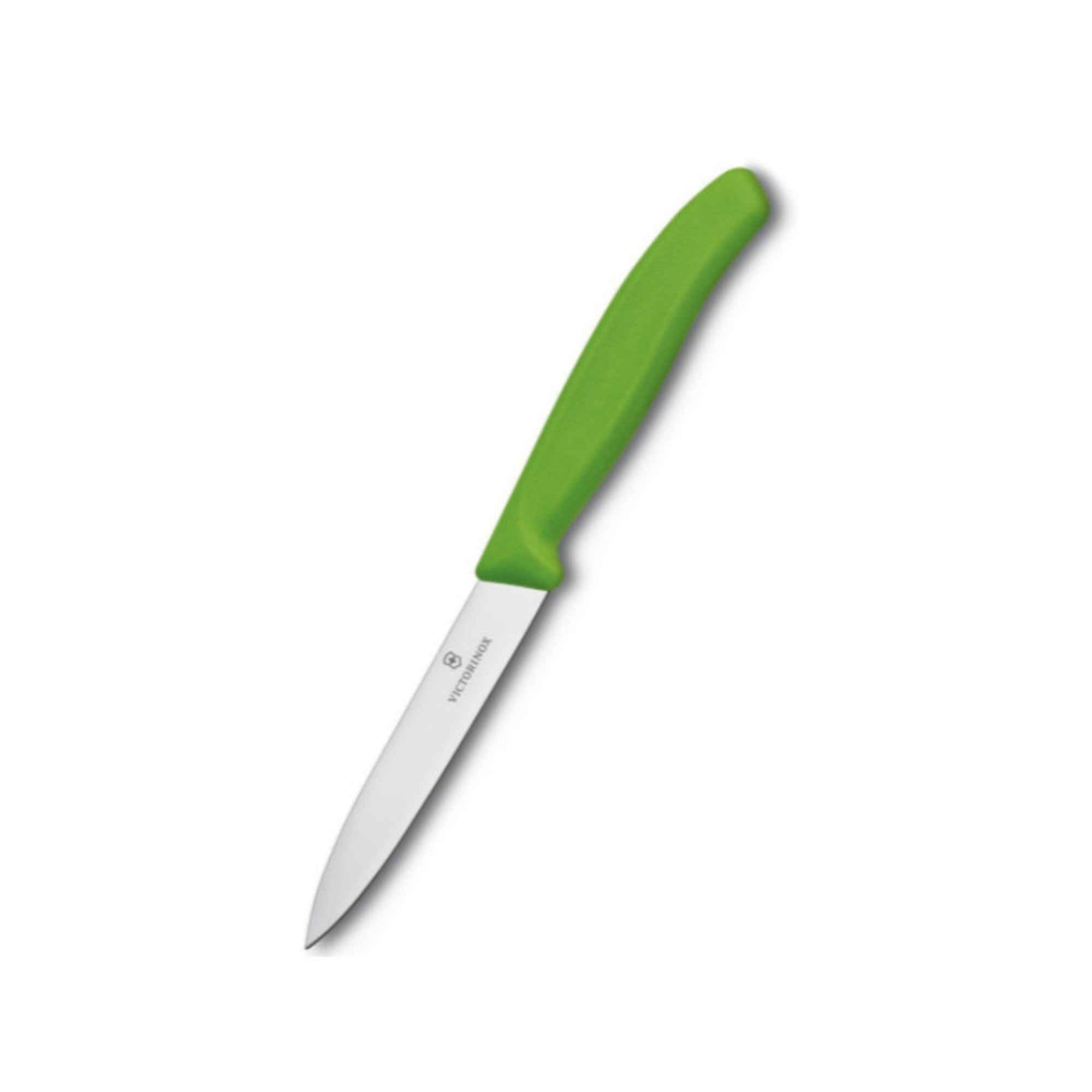 Paring Knife, Green Nylon Handle (8cm Blade) - Cafe Supply