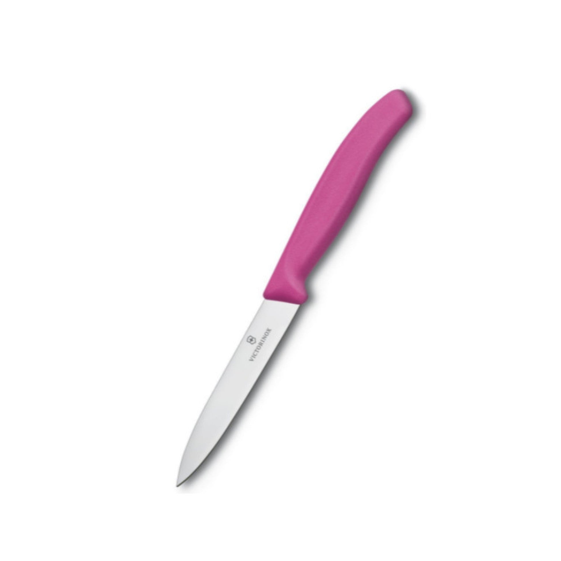 Paring Knife, Pink Nylon Handle (8cm Blade) - Cafe Supply