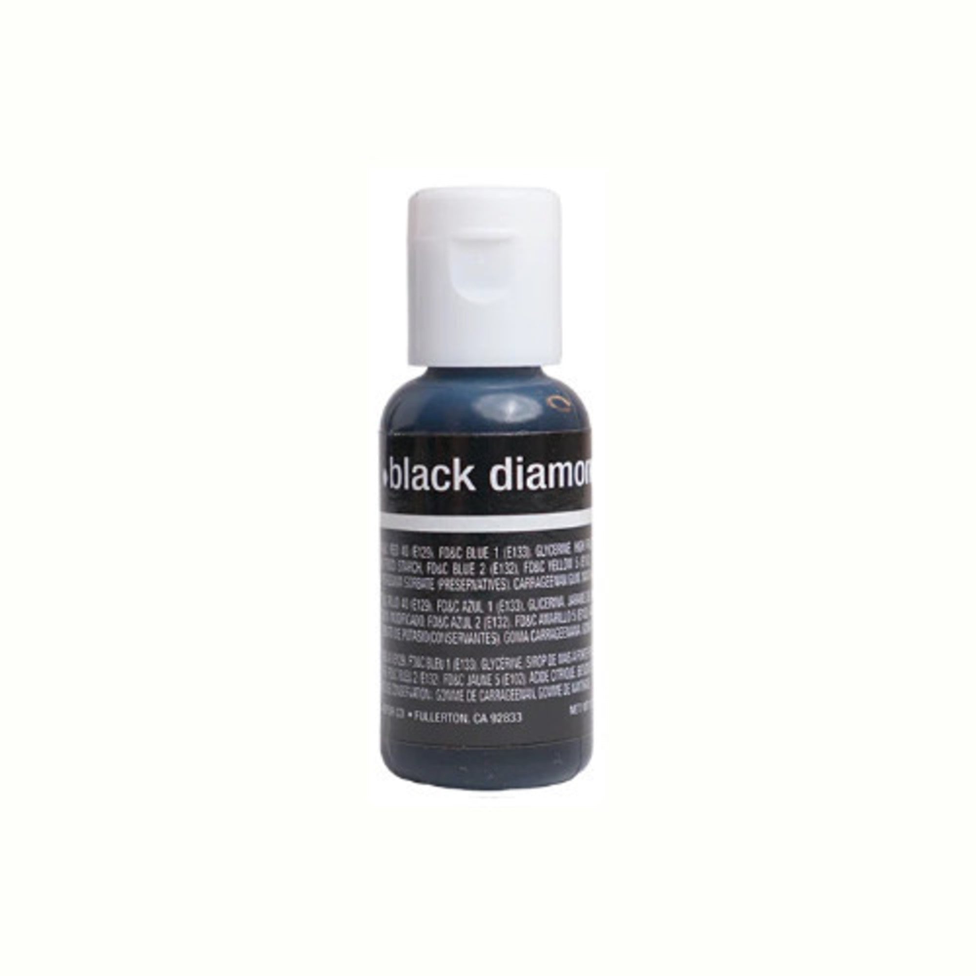 Chefmaster Liqua Gel Black Diamond (Box of 12) - SOLD OUT - Cafe Supply