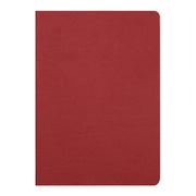 Age Bag Notebook A4 Lined Red