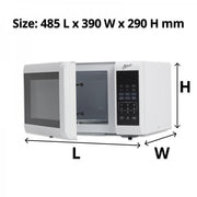 Nero 23L White Microwave - Cafe Supply