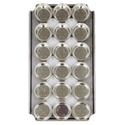 Palletized Pie Tins, (18) Round 113x31.5mm, Tray size 720x405mm - Cafe Supply