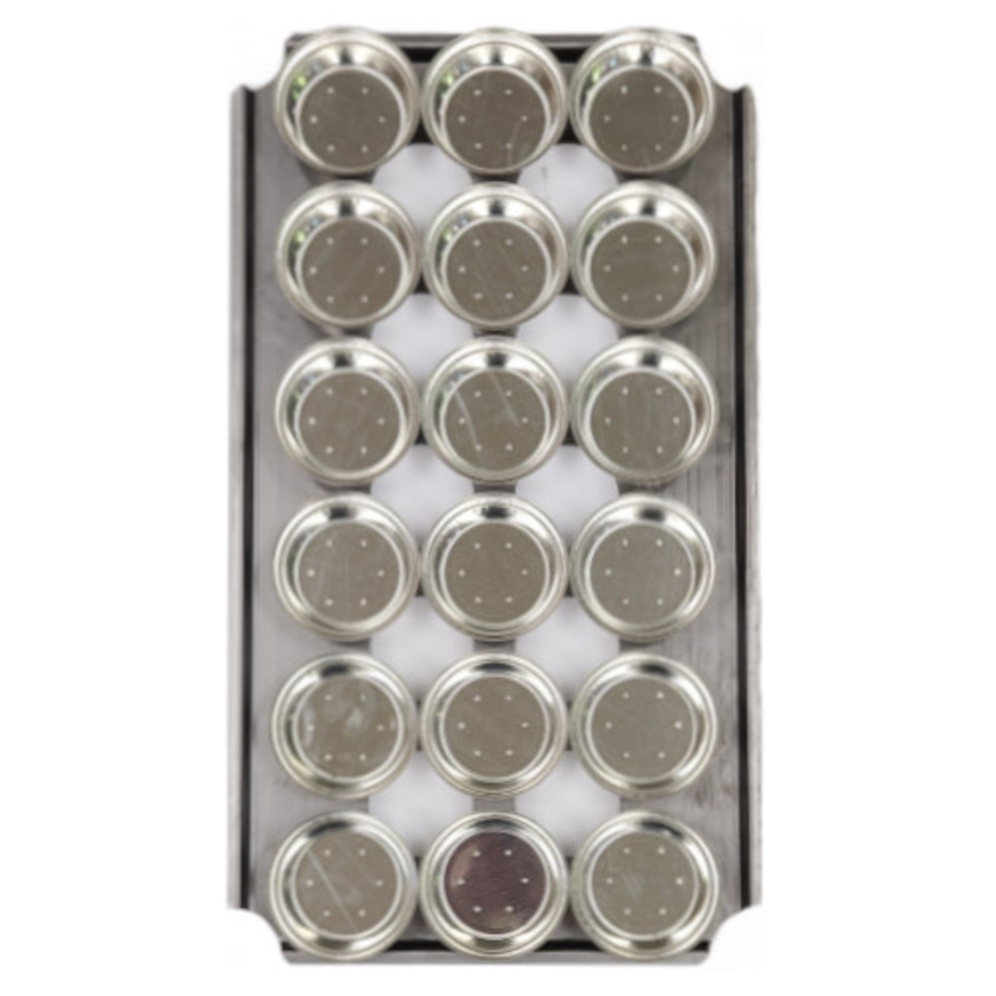 Palletized Pie Tins, (18) Round 113x31.5mm, Tray size 720x405mm - Cafe Supply