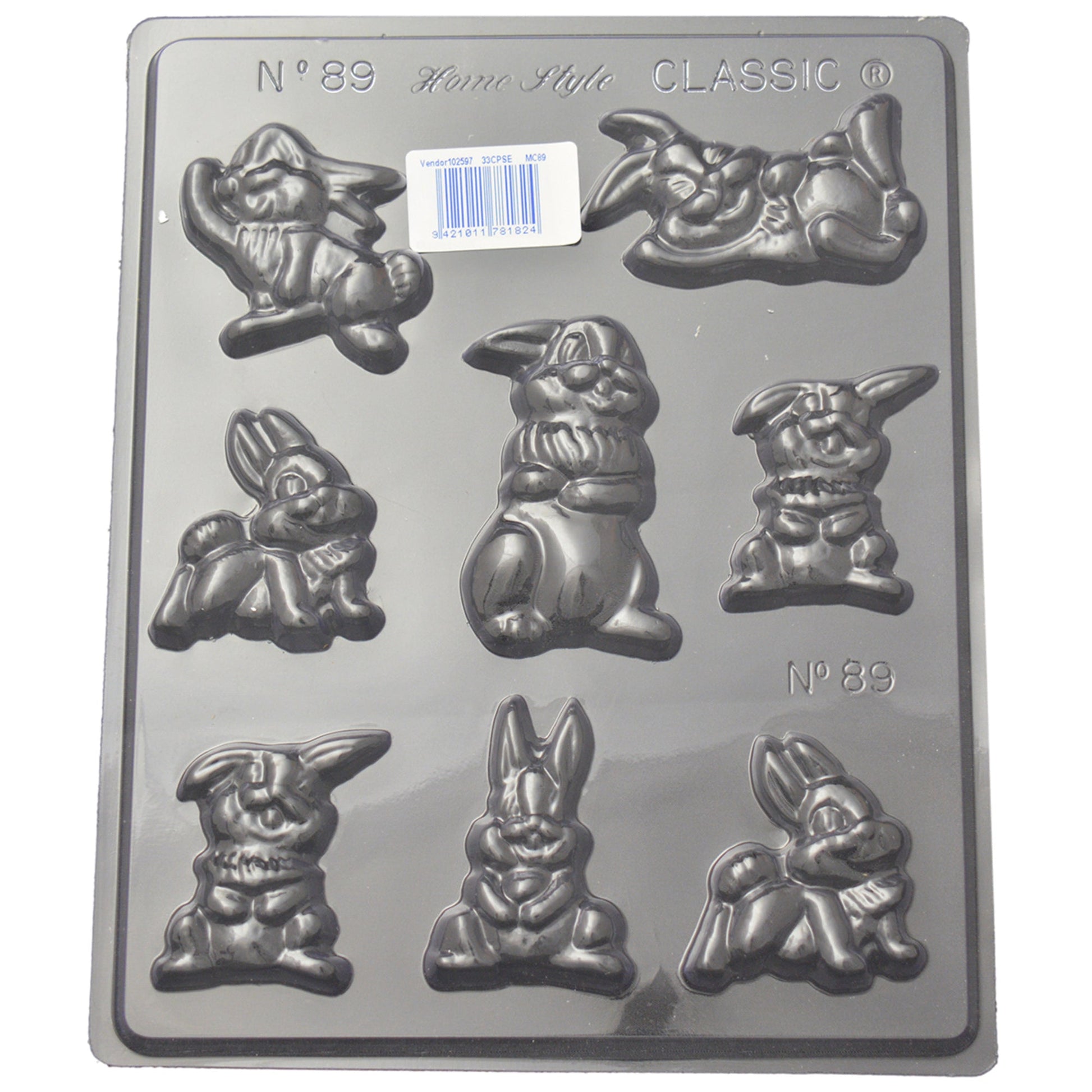 Fun Rabbits Mould (0.6mm) - Cafe Supply