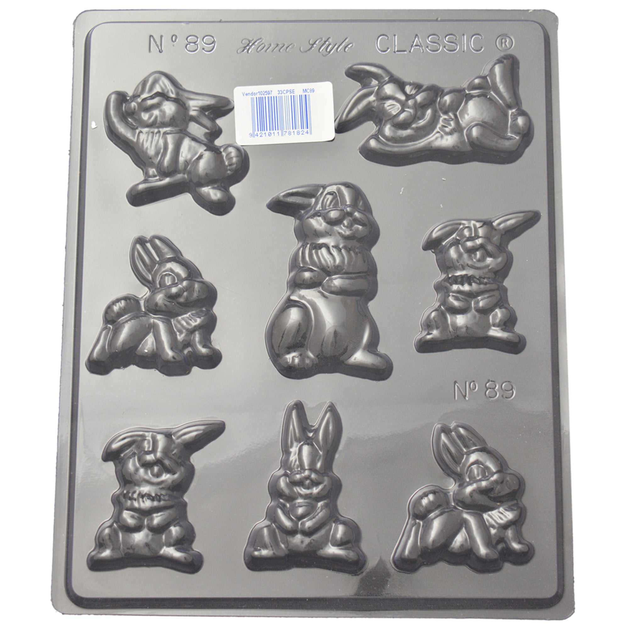 Fun Rabbits Mould (0.6mm) - Cafe Supply