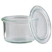 12PK WECK GLASS JAR W/LID 90X60MM 200ML - Cafe Supply