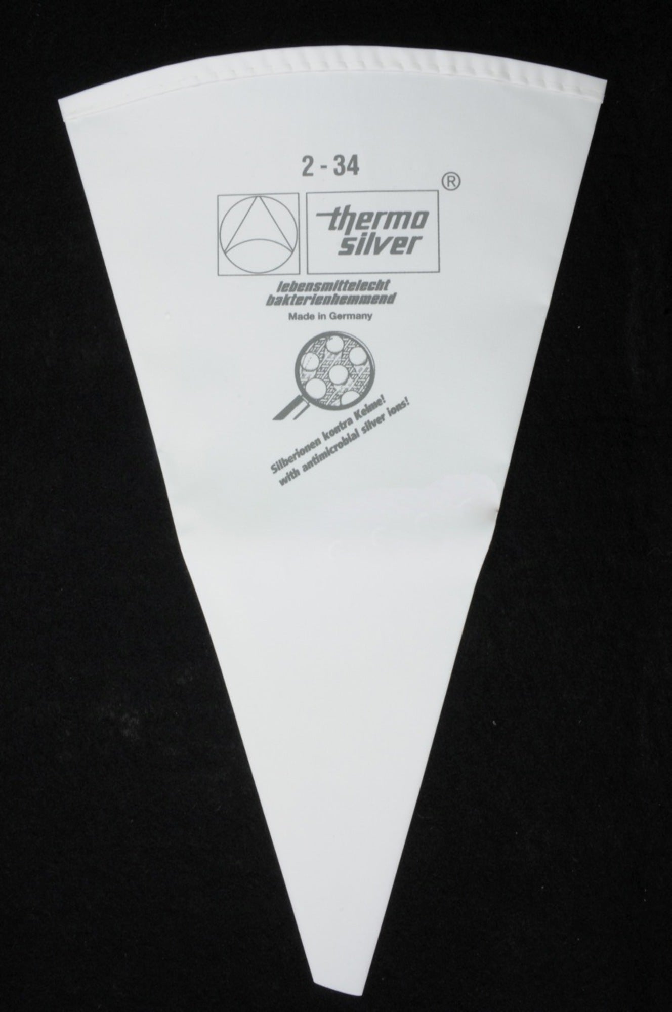 Thermo Antimicrobial (Silver) Pastry Bag 34cm (13") - Cafe Supply