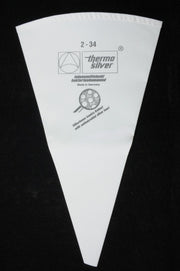 Thermo Antimicrobial (Silver) Pastry Bag 34cm (13") - Cafe Supply