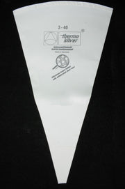 Thermo Antimicrobial (Silver) Pastry Bag 40cm (16") - Cafe Supply