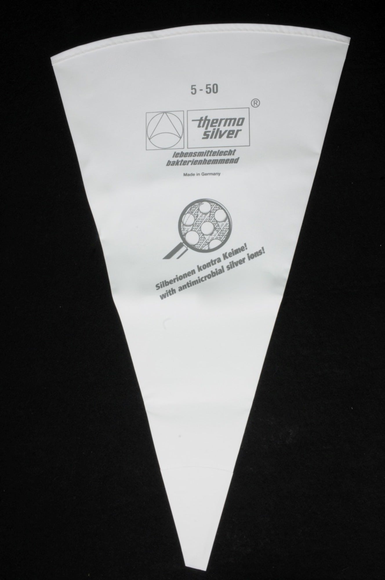 Thermo Antimicrobial (Silver) Pastry Bag 50cm (20") - Cafe Supply