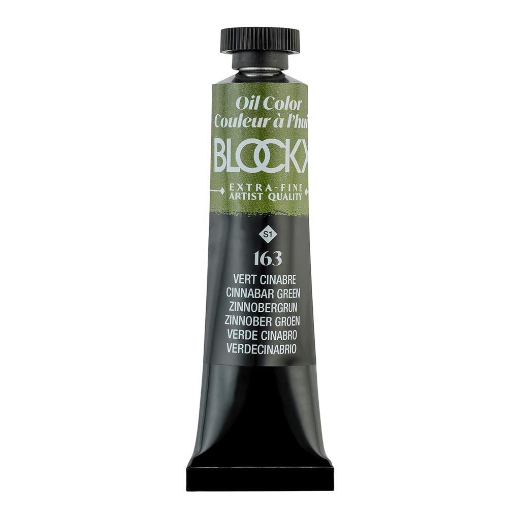 BLOCKX Oil Tube 20ml S1 163 Cinnabar Green