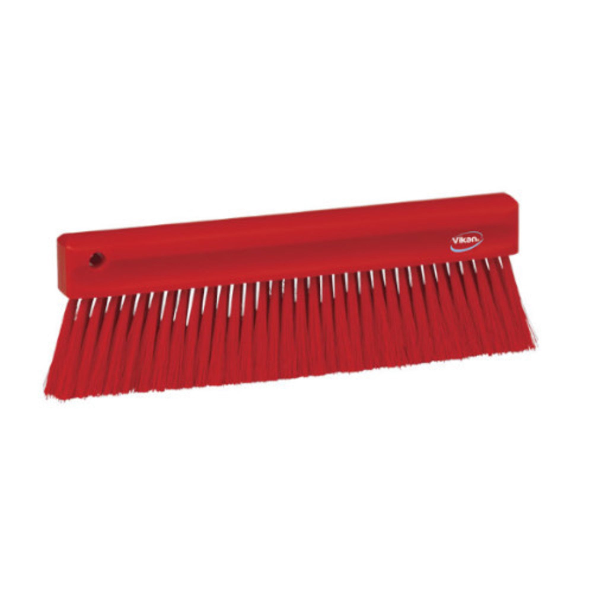 Bench Brush 300mm Soft Bristle - Red - Cafe Supply