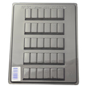 Chocolate Bar #2 Mould (0.6mm) - Cafe Supply