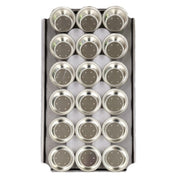 Palletized Pie Tins, (18) Round Very Deep 113x42mm, Tray size 720x405mm - Cafe Supply