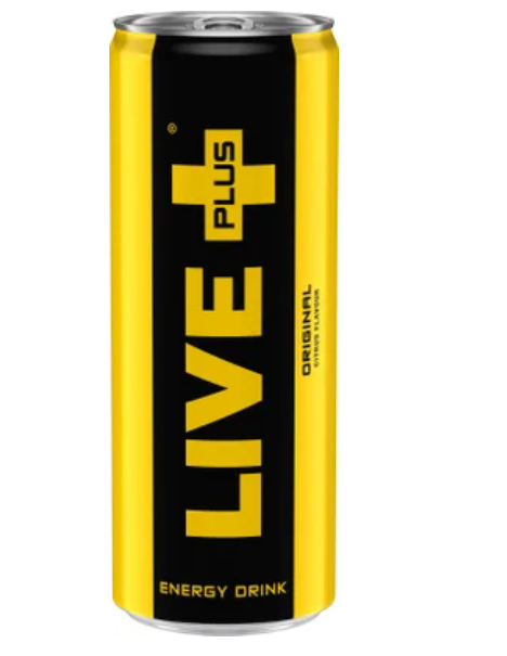 Live Plus Original Energy Drink 250ml - Cafe Supply